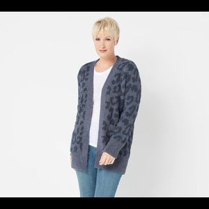 Barefoot Dreams Leopard Cardigan